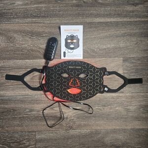 Beauty LED Red Light Face Mask 7 Colors Silicone Rechargable